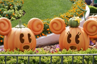 かぼちゃミッキー＆ミニー